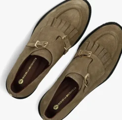 FRED DE LA BRETONIERE loafers paris jay taupe Clearance