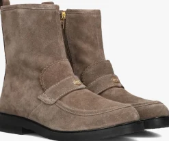 FRED DE LA BRETONIERE boots paris feliz taupe Outlet