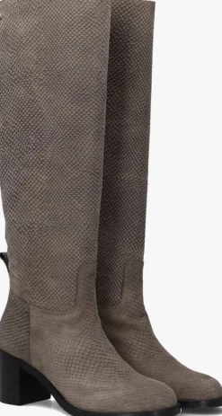 FRED DE LA BRETONIERE hoge laarzen finy hey taupe