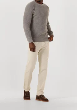 GENTILUOMO trui round ls raglan taupe New