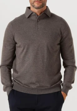 GRAN SASSO polo polo l slv taupe Clearance