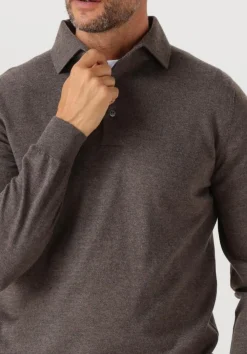 GRAN SASSO polo polo l slv taupe Clearance