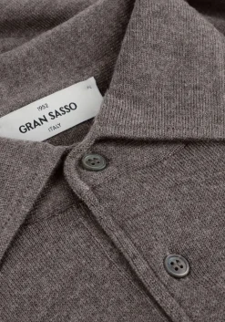 GRAN SASSO polo polo l slv taupe Clearance