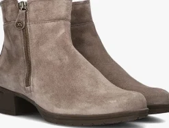 HARTJES enkelboots h rits booty taupe