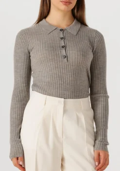 HERSKIND tops & t-shirts cadee blouse taupe Outlet