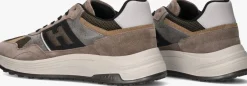 HOGAN sneakers mesh combi runner taupe Outlet