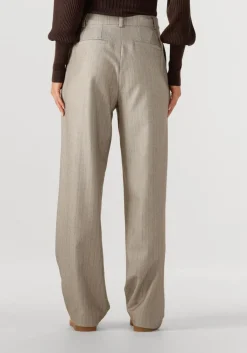 IBANA wijde broek pelah pinestripe taupe Hot