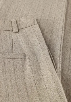 IBANA wijde broek pelah pinestripe taupe Hot