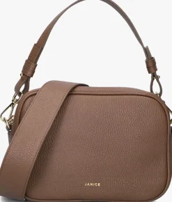 JANICE schoudertas bruce bag taupe Best