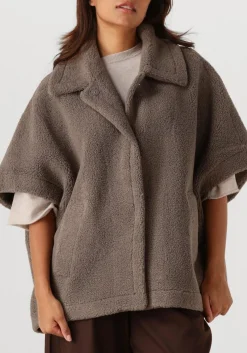 KNIT-TED vest tam taupe Clearance