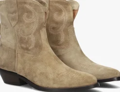 LINA LOCCHI enkellaarsjes l1411 taupe Clearance