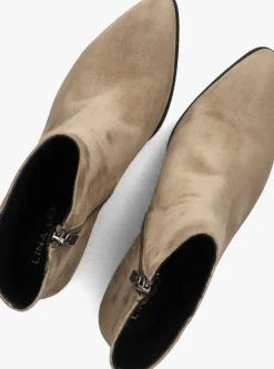 LINA LOCCHI enkellaarsjes at 156 taupe Hot