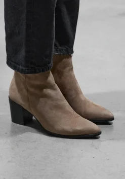 LINA LOCCHI enkellaarsjes at 156 taupe Hot