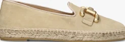 LINA LOCCHI loafers sue espa instapper met bit taupe Sale