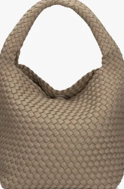 MARREA schoudertas bucket taupe New