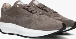 MERCER AMSTERDAM lage sneakers racer heren taupe Discount