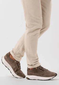 MERCER AMSTERDAM lage sneakers racer heren taupe Discount