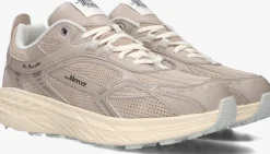MERCER AMSTERDAM lage sneakers the re-run max perforated taupe Clearance