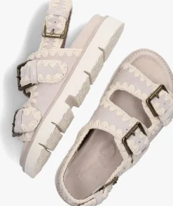 MOU platte sandalen new bio 02 taupe Sale