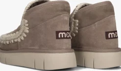 MOU vachtlaarzen eskimo bounce sneaker taupe Sale