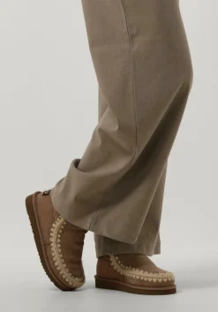 MOU vachtlaarzen eskimo 18 glitter logo taupe Sale