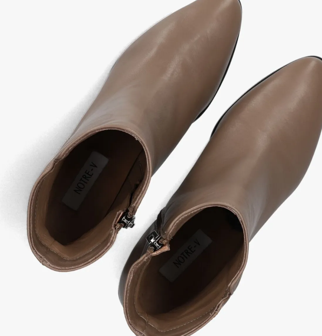 NOTRE-V enkellaarsjes 8560 taupe Discount