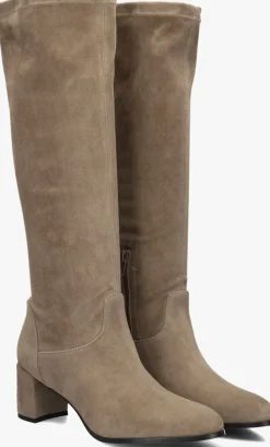 NOTRE-V hoge laarzen 8581 taupe Hot