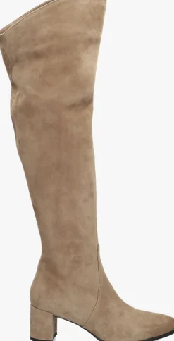 NOTRE-V overknee laarzen 8597 taupe Hot