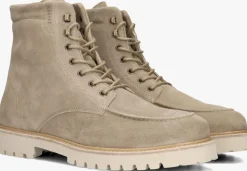 NUBIKK veterboots ethan harvey taupe Outlet