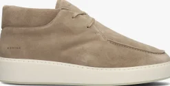 NUBIKK veterschoenen jiro gio fur taupe Hot