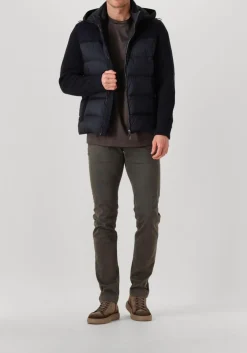 SANTONI hoge sneakers 22141 taupe Clearance