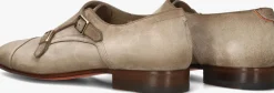 SANTONI instappers axel taupe Outlet