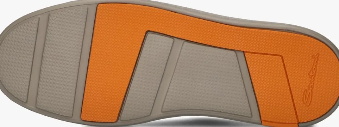 SANTONI lage sneakers 21995 taupe Best