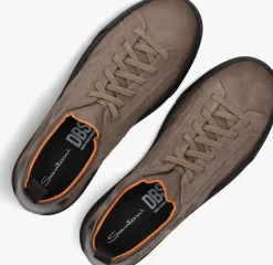 SANTONI lage sneakers 22120 taupe Hot
