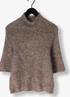 SECOND FEMALE coltrui emmalou knit ss taupe Online