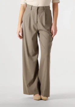 SECOND FEMALE pantalon carlane trousers taupe Clearance