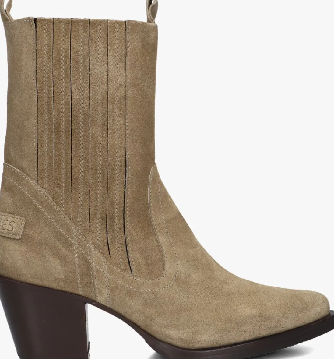 SHABBIES enkellaarsjes jaymie shelly taupe Online