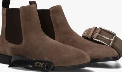 STEFANO LAURAN chelsea boots 92302 taupe Sale