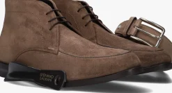 STEFANO LAURAN veterschoenen 92303 taupe Clearance