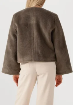 STUDIO AR jack aubrey faux mohair taupe Clearance