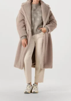 STUDIO AR trui alyssa brushed knit taupe Discount
