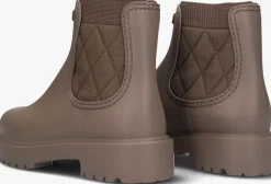 UNISA enkellaarsjes frades taupe Best