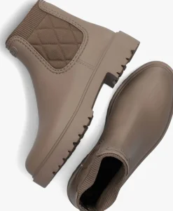 UNISA enkellaarsjes frades taupe Best