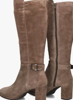 UNISA hoge laarzen lebrun taupe Clearance