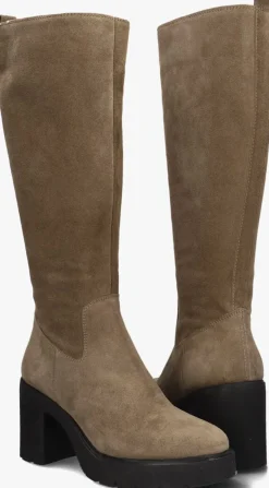 UNISA hoge laarzen karena taupe