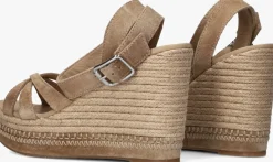 UNISA sandalen met hak munjal taupe Discount