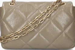 VANESSA BRUNO schoudertas moon moyen taupe Online