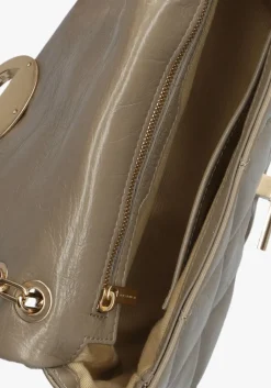 VANESSA BRUNO schoudertas moon moyen taupe Online