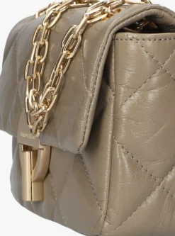 VANESSA BRUNO schoudertas moon moyen taupe Online