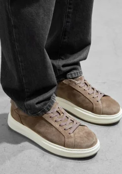 WOOLRICH lage sneakers arrow court man taupe Outlet